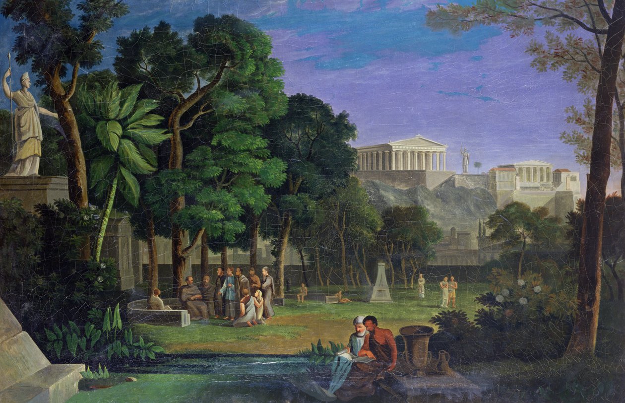 Epicurus at Caltech: The Garden of Serenity and Science