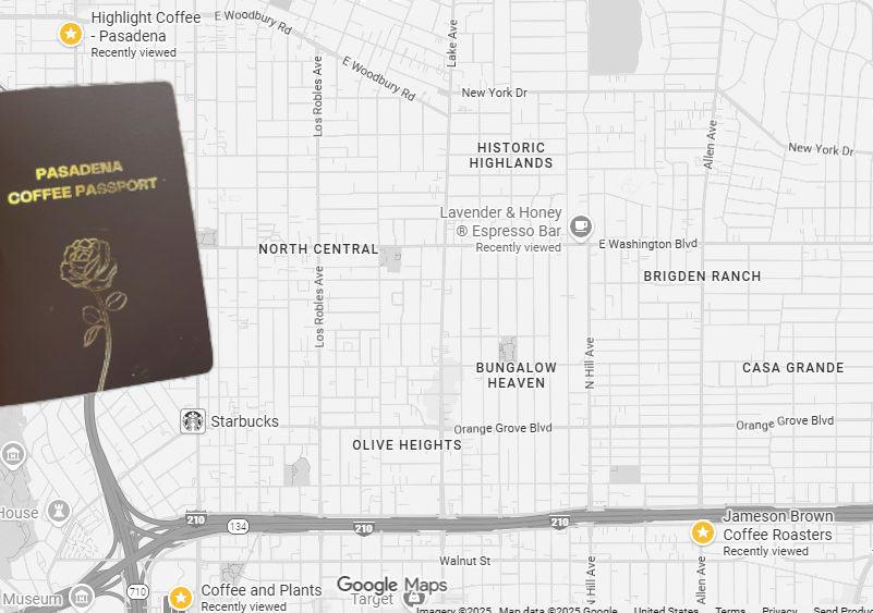 2025 Pasadena Coffee Passport: Third Round of Reviews