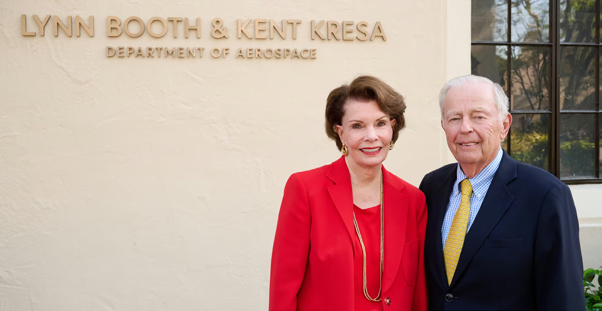 Booth-Kresa Gift Endows Caltech Aerospace Department, Signals New Era of Expansion
